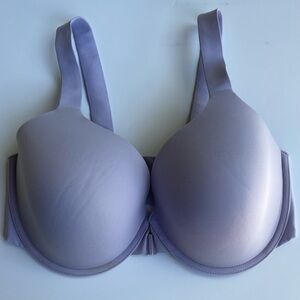 SPANX 38DD Bra-llelujah Lightly Lined Full Coverage Bra Front-close Lilac